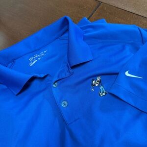 Disney‎ Parks Nike Golf Tour Performance Dri-Fit Polo Shirt Golfing Mickey XL